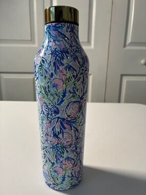 Lilly Pulitzer 20oz Stainless Steel Water Bottle Soleil It On Me